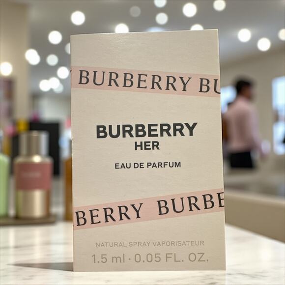 Burberry Her Eau de Parfum Vial Sample (1.5 ml / 0.05 fl oz) - Picture 1 of 2